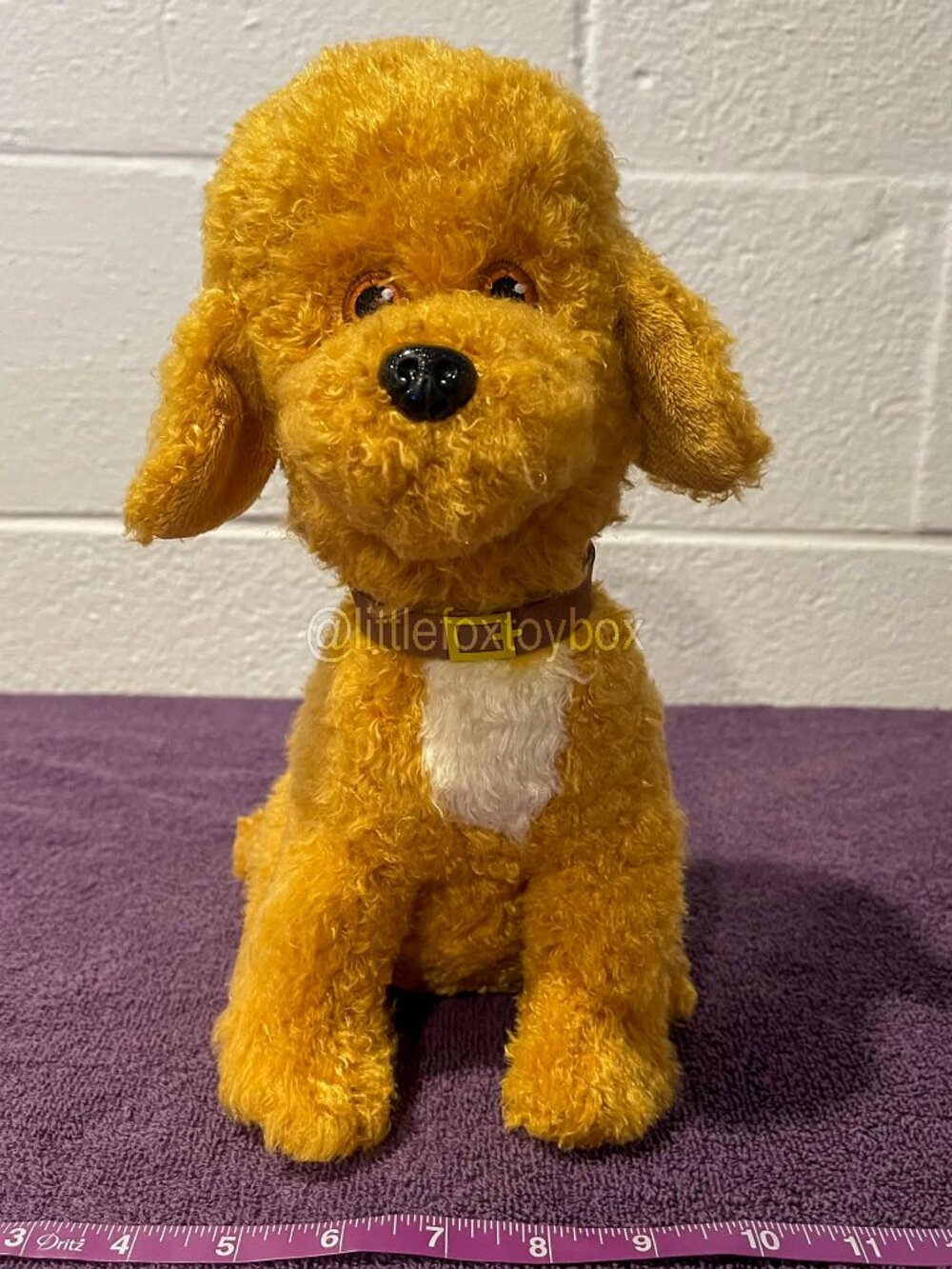 Disney Fancy Nancy Frenchy Poodle 11 Interactive Barking Plush Dog Untested ESSA